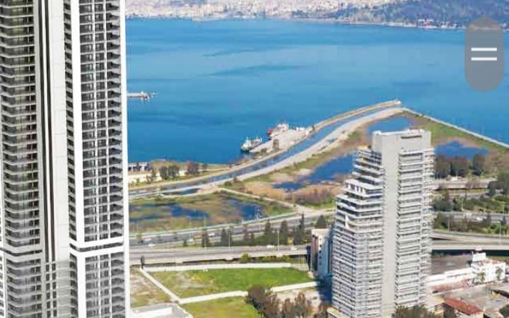 Yan yana iki gökdelen, aynı imar, aynı arsa büyüklüğü, ama biri diğerinin iki katı büyüklüğünde, KONAK BELEDİYESİNİN, var mı bir açıklaması !!!!