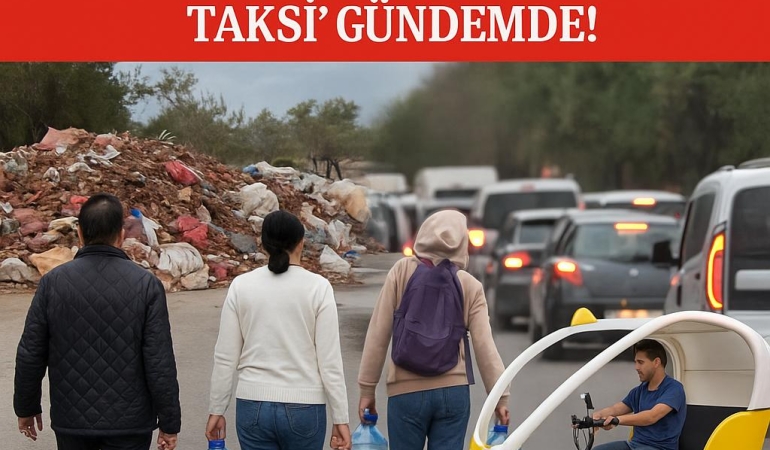 İzmir’in Çöpü, Suyu, Trafiği Bitmişti… Şimdi de “Bisiklet Taksi” Gündemde!