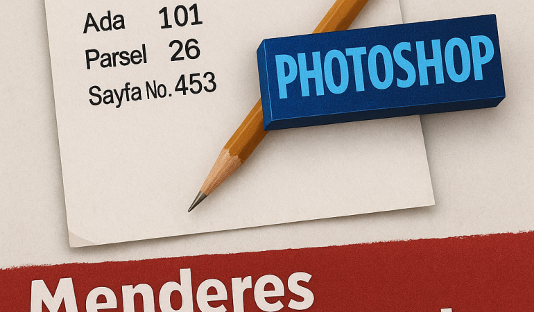 Menderes’te “Photoshopla İmar Belgesi” İddiası: 2024’te İfade Verdik, Hâlâ Tebligat Yok