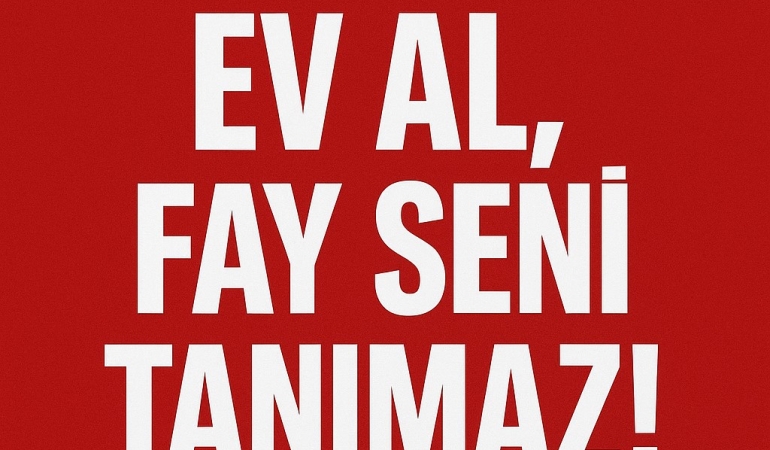 Deprem Uzmanından Şaşırtan Tavsiye: