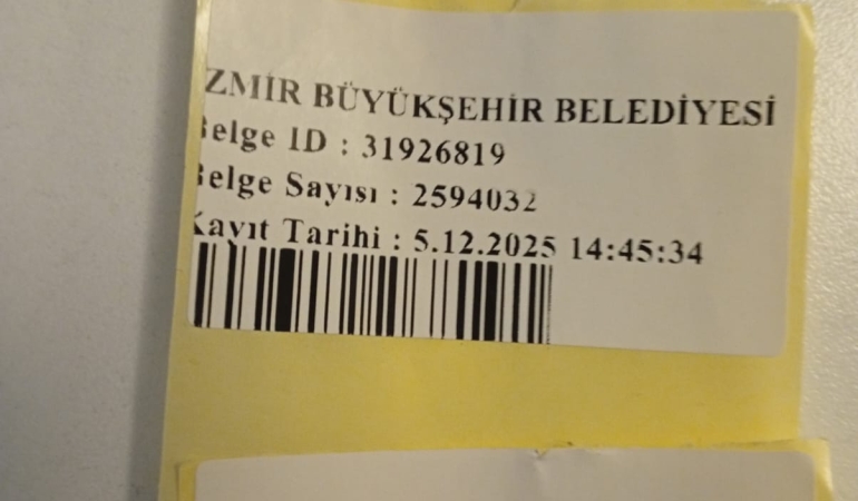 ERCÜMENT ŞAHİN İBB’YE DİLEKÇELERİ VERDİ!!!