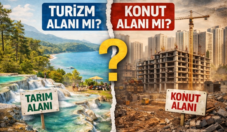 Tarım ve Orman Alanları Konut Arsası Olarak Satılıyor!